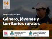Seminario de INTA sobre género, jóvenes y territorios rurales