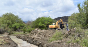 San Luis Agua recupera un antiguo canal de Nogolí que llega a más de 50 productores