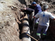 Finalizó la reparación del Acueducto Potrero de los Funes