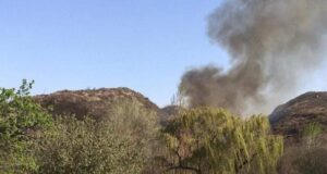 San Luis: controlaron los incendios en Los Puquios, Las Lagunas y Cerros Largos