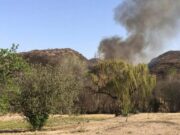 Combaten tres incendios forestales en la provincia de San Luis