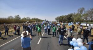 Los cortes de rutas siguen y se agregó el puesto de Santa Rosa del Conlara