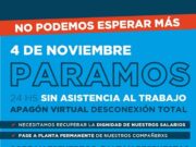 Miércoles 4 habrá paro de actividades del personal de INTA