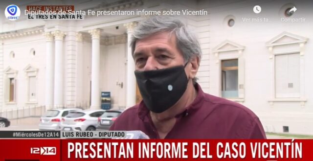 19 - 11 - Luis Rubeo - informe sobre vicentin