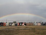 La lluvia bendijo los campos y apagó el fuego malo