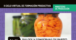 Este martes se realizará una nueva charla del Ciclo Virtual de Formación Productiva