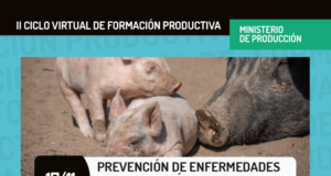 La tercera charla del II Ciclo Virtual de Formación Productiva se realizará el martes 17 de noviembre