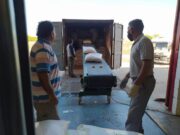 San Luis: partió la primera exportación de garbanzo hacia Europa