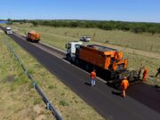 La Nación trabaja en la rehabilitación de la RN188 en el sur sanluiseño