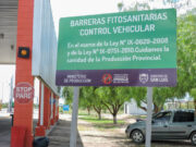 Reactivaron los controles fitosanitarios vehiculares en los ingresos a San Luis