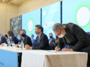 Basterra firmó convenios por más de 1000 millones de pesos en La Rioja