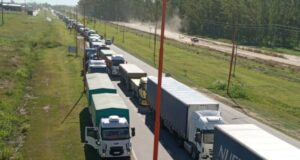 En medio de la protesta, se acordó un aumento de 22,5% de la tarifa de fletes para granos