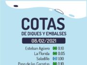 Sigue en franco ascenso el nivel de los 18 diques de San Luis