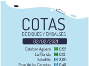 Marcada recuperación del nivel de la mayoría de los 18 diques de San Luis