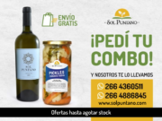 Sol Puntano continúa con la entrega de sus productos a domicilio