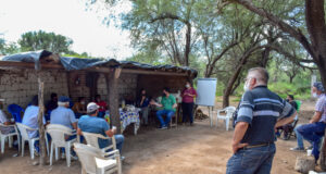 Avanza la conformación del primer grupo de pequeños productores caprinos del norte puntano