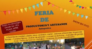 Luján tiene su feria dominguera de artesanos y productores
