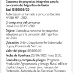 Concurso de proyectos integrales para la concesión del frigorífico de Union_Mesa de trabajo 1