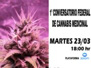 Llega el primer conversatorio federal de cannabis medicinal