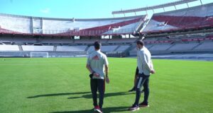 También en un golf de San Luis: el estadio de River se luce con el césped de una empresa mendocina