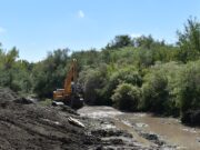 Riego: San Luis Agua trabaja en mejoras del canal Paso de La Cruz