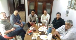 Encuentro gremial en Villa Mercedes con el vice de CRA y el presidente de CARTEZ
