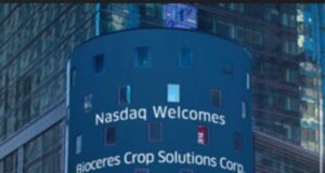 El CEO de la empresa Bioceres tocó la campana en la apertura del Nasdaq