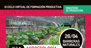 Este lunes llega una nueva charla virtual del Ciclo de Formación Productiva