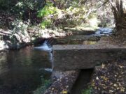 San Luis Agua mejoró la circulación del Canal Estancia Grande
