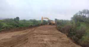 San Luis Agua finalizó el encauzamiento del arroyo El Palmar