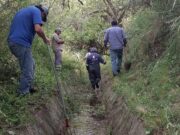 San Luis Agua trabaja en la limpieza y desembanque del Canal San Miguel