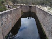 San Luis Agua realizó la limpieza del desarenador del río Rosario