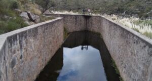 San Luis Agua realizó la limpieza del desarenador del río Rosario