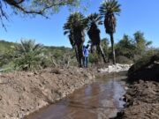 Ya se encuentra habilitada la nueva traza del Canal Las Chacras, en el norte de San Luis