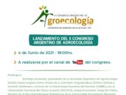 Acto de lanzamiento del II Congreso Argentino de Agroecología