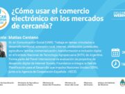 Ciclo de Webinars “Comercio Electrónico en los mercados de cercanía”