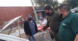 Decomisan aves comercializadas en la vía pública sin documentación de procedencia