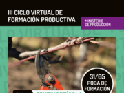 Este lunes se desarrollará una nueva capacitación del III Ciclo Virtual de Formación Productiva