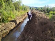 Finalizó la puesta en valor del canal Paso de los Rayos que abastece a 30 productores