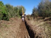 San Luis Agua trabaja en la puesta en valor del canal Pozo de los Rayos