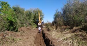 San Luis Agua trabaja en la puesta en valor del canal Pozo de los Rayos