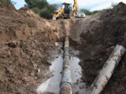 San Luis Agua finalizó la reparación del Acueducto del Oeste “Eloy Bona”