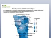San Luis: mapas con probables heladas para la última semana de mayo y la primera de junio