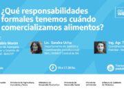 Webinar sobre responsabilidades formales cuando se comercializan alimentos
