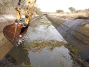 San Luis: finalizó la limpieza del canal Paso de las Carretas