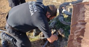 San Luis Agua interrumpió una conexión clandestina de gran caudal