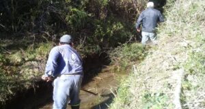 San Luis Agua mejoró el funcionamiento del canal Paso de la Cruz