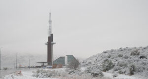 La nieve tiñe de blanco varias localidades sanluiseñas