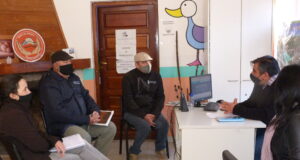 Delegados de la SAFCI San Luis dialogaron con autoridades del municipio de Potrero de los Funes