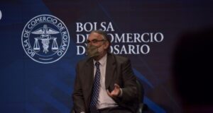 Basterra participó del 137° aniversario de la Bolsa de Comercio de Rosario